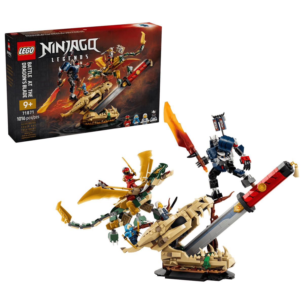 Battle at the Dragon's Blade- 1016 Pcs