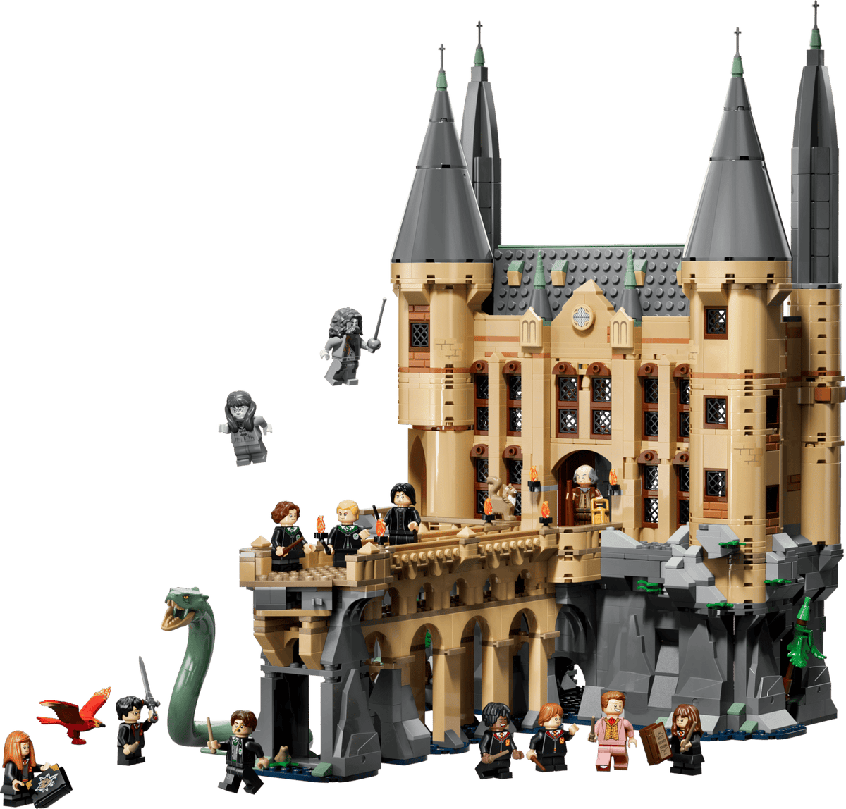 Hogwarts Castle: East Wing- 2164 Pcs