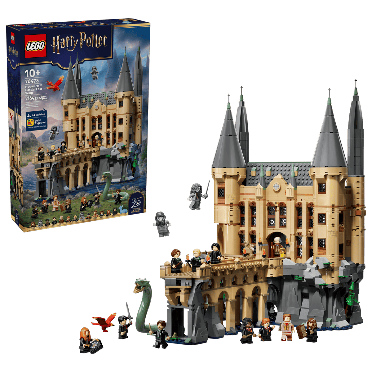 Hogwarts Castle: East Wing- 2164 Pcs