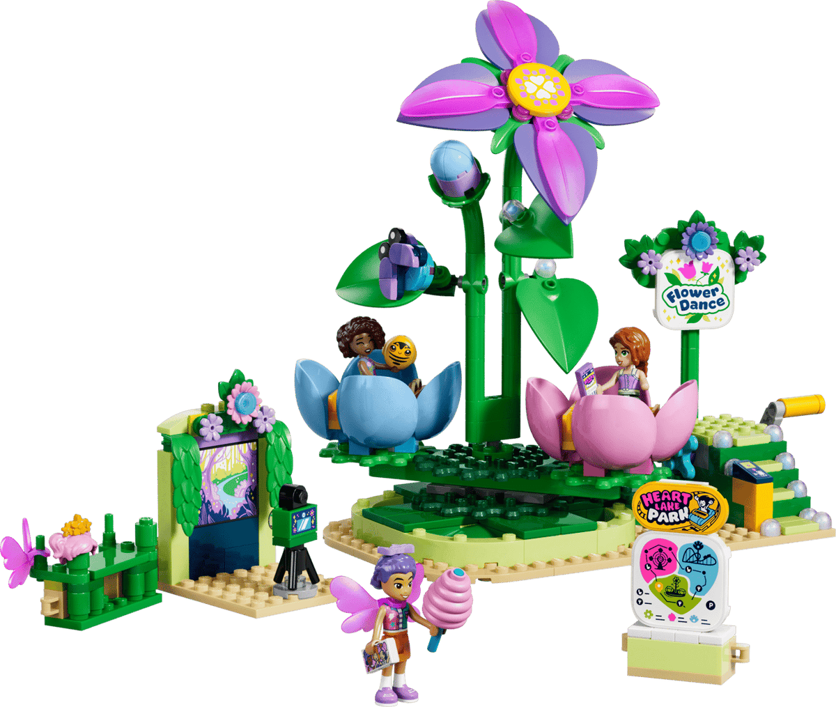Spinning Flower & Fairy Teacup Ride- 321 Pcs