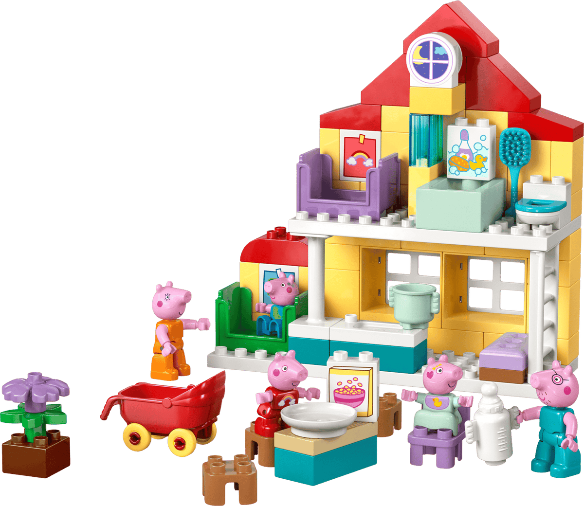 Peppa Pig Family House- 84 Pcs