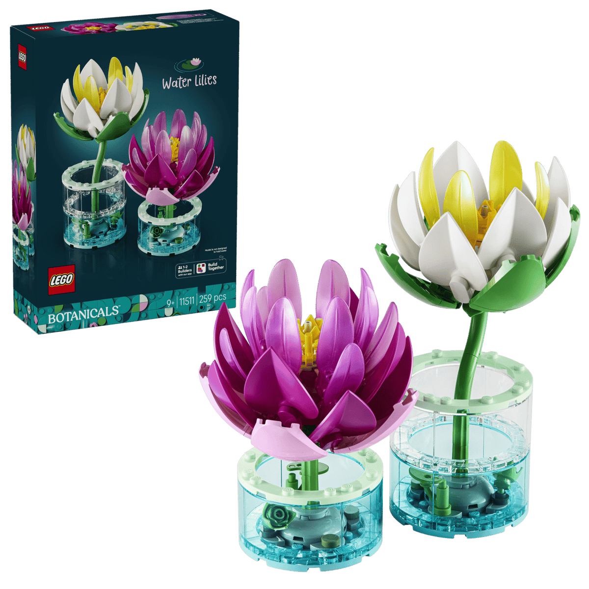 Water Lilies- 259 Pcs