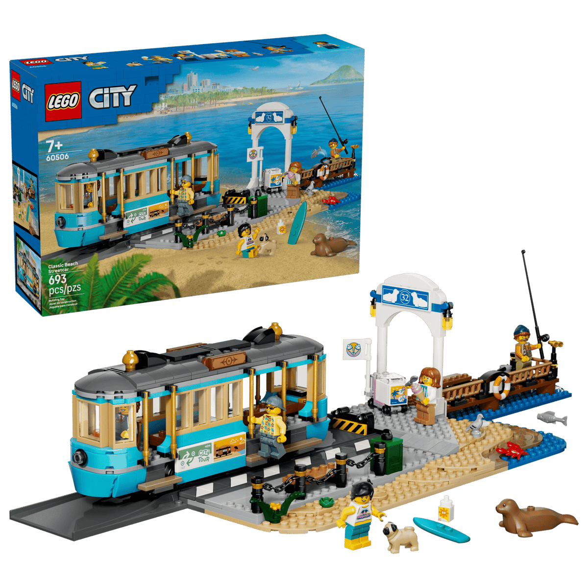 Classic Beach Streetcar- 693 Pcs