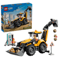 Yellow Backhoe Loader- 301 Pcs