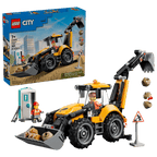 Yellow Backhoe Loader- 301 Pcs