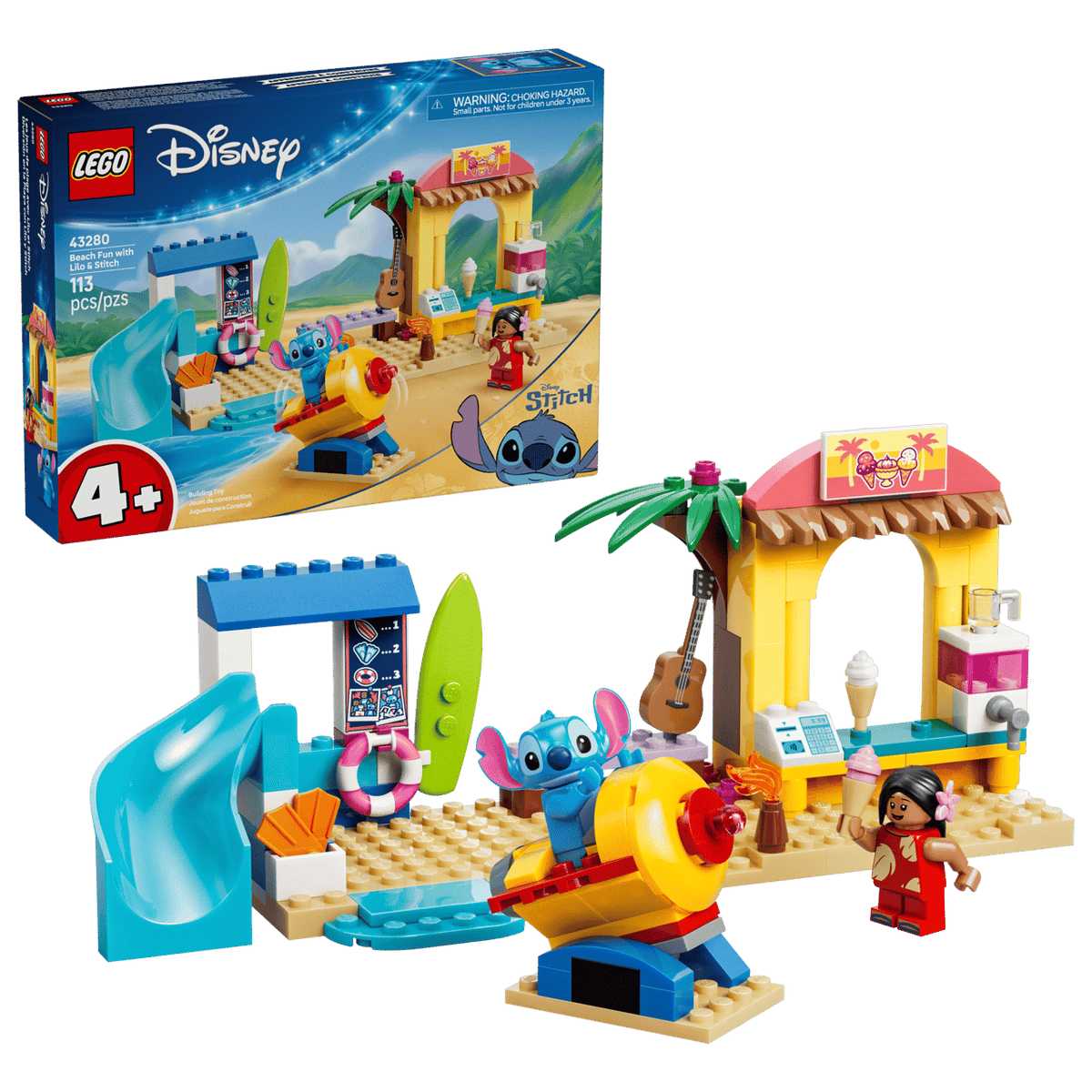 Beach Fun with Lilo & Stitch- 113 Pcs