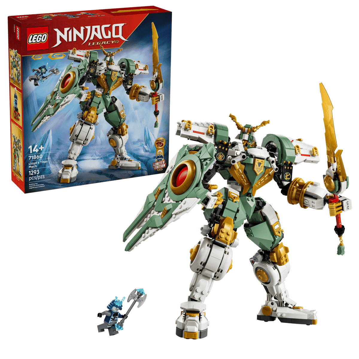 Lloyd's Titan Mech 15th Anniversary- 1293 Pcs