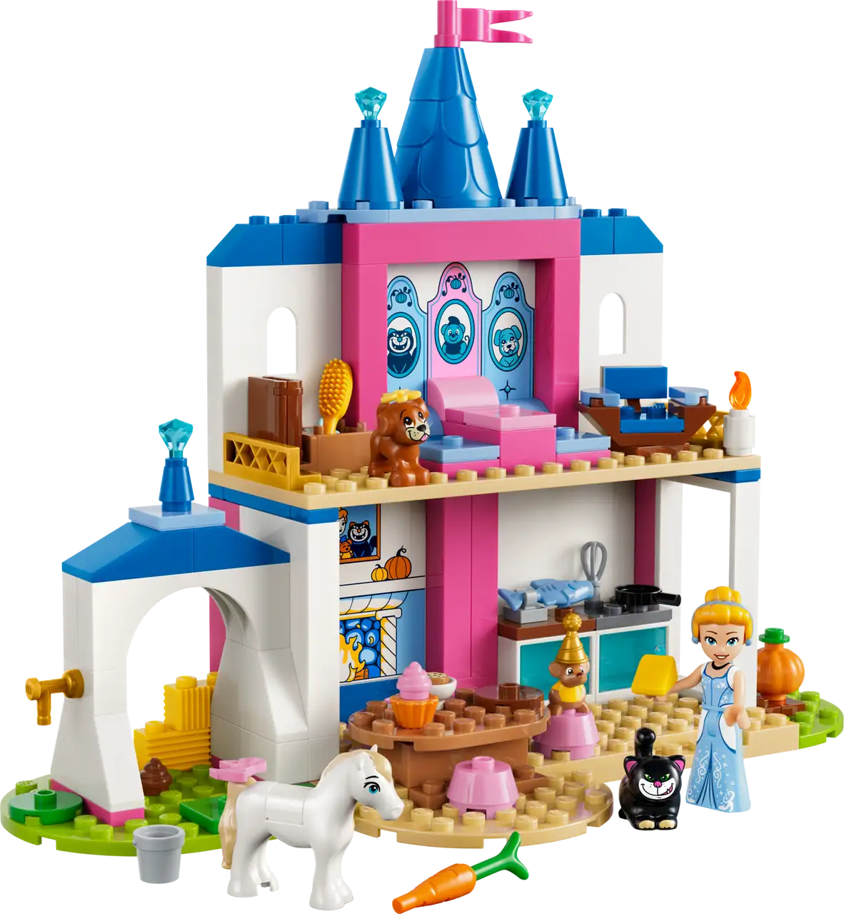 Cinderella Animal Friends Castle- 149 Pcs