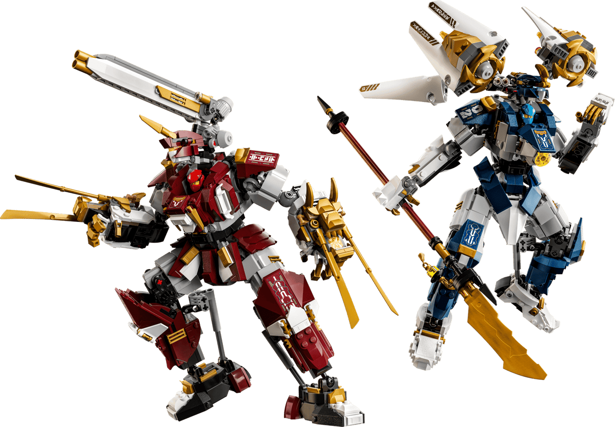 The Twin Titan Mechs- 1707 Pcs