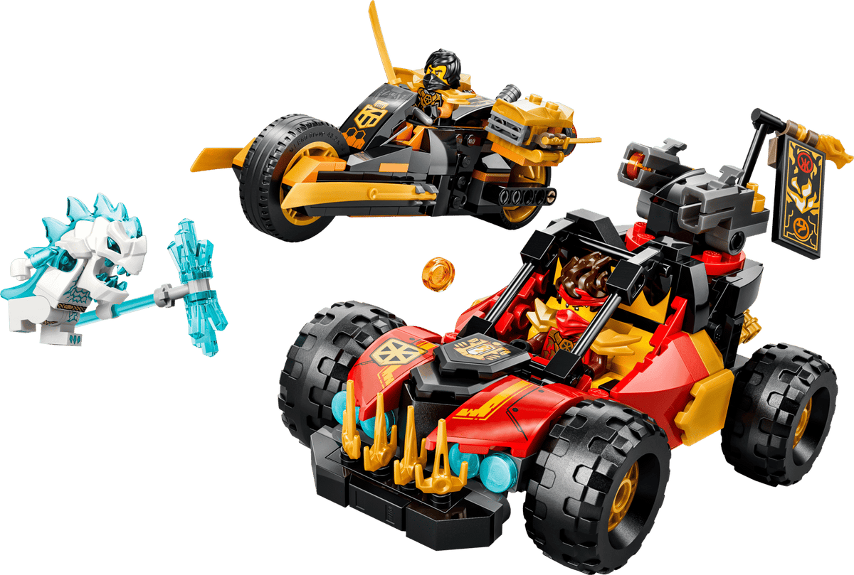 Kai and Cole's Combiner Vehicles- 394 Pcs