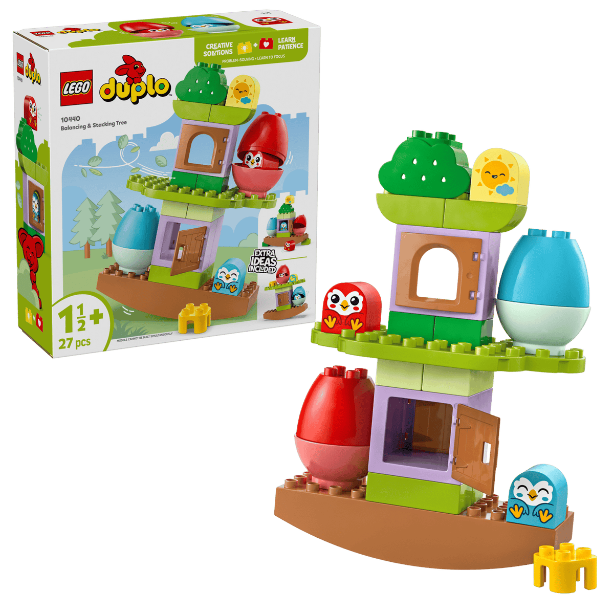 Balancing & Stacking Tree- 27 Pcs