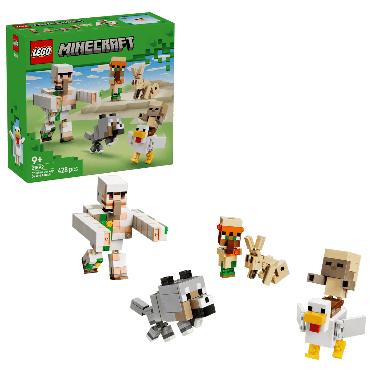 Chicken Jockey Desert Attack- 428 Pcs