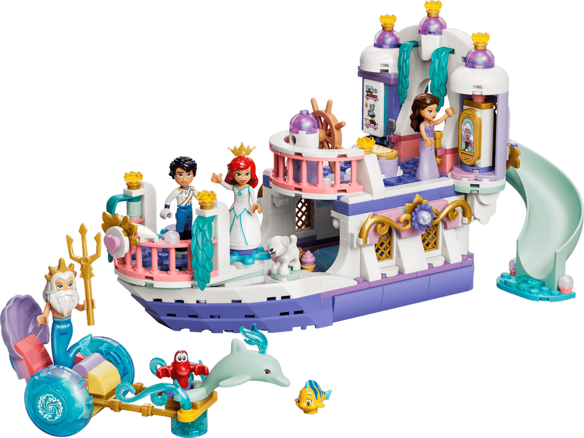 Ariel's Royal Wedding Boat- 519 Pcs