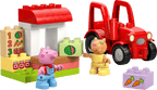 Peppa Pig Tractor and Market- 18 Pcs