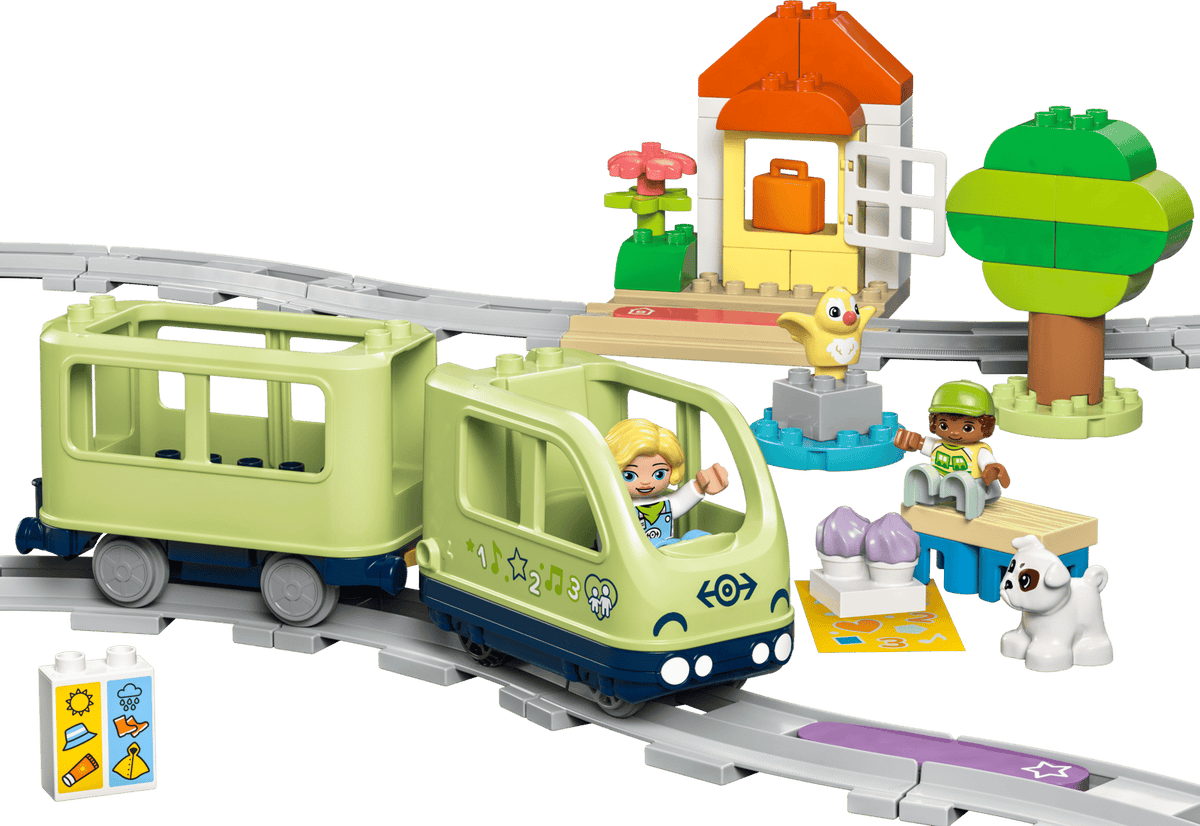 Interactive Adventure Train- 57 Pcs