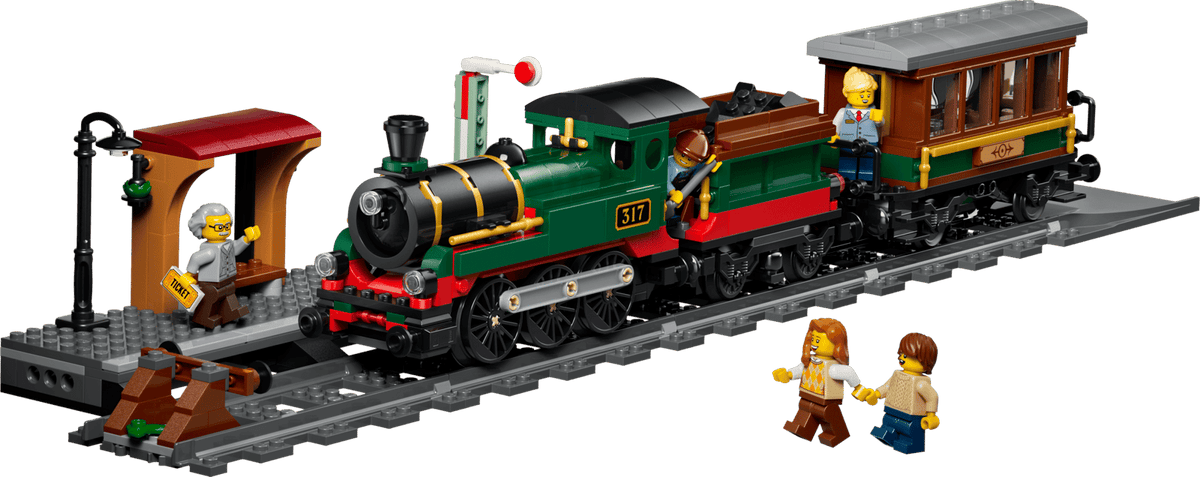 Vintage Steam Train- 575 Pcs