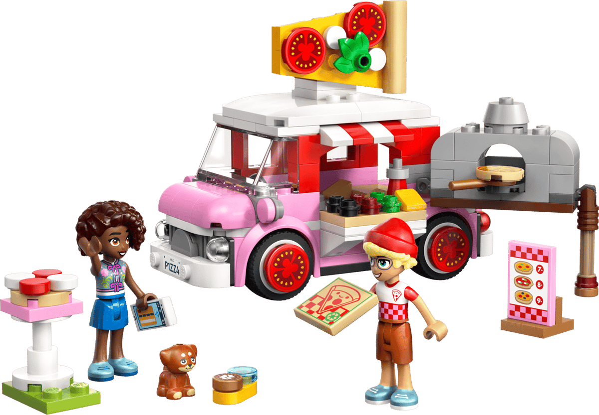 Pizza Truck- 190 Pcs