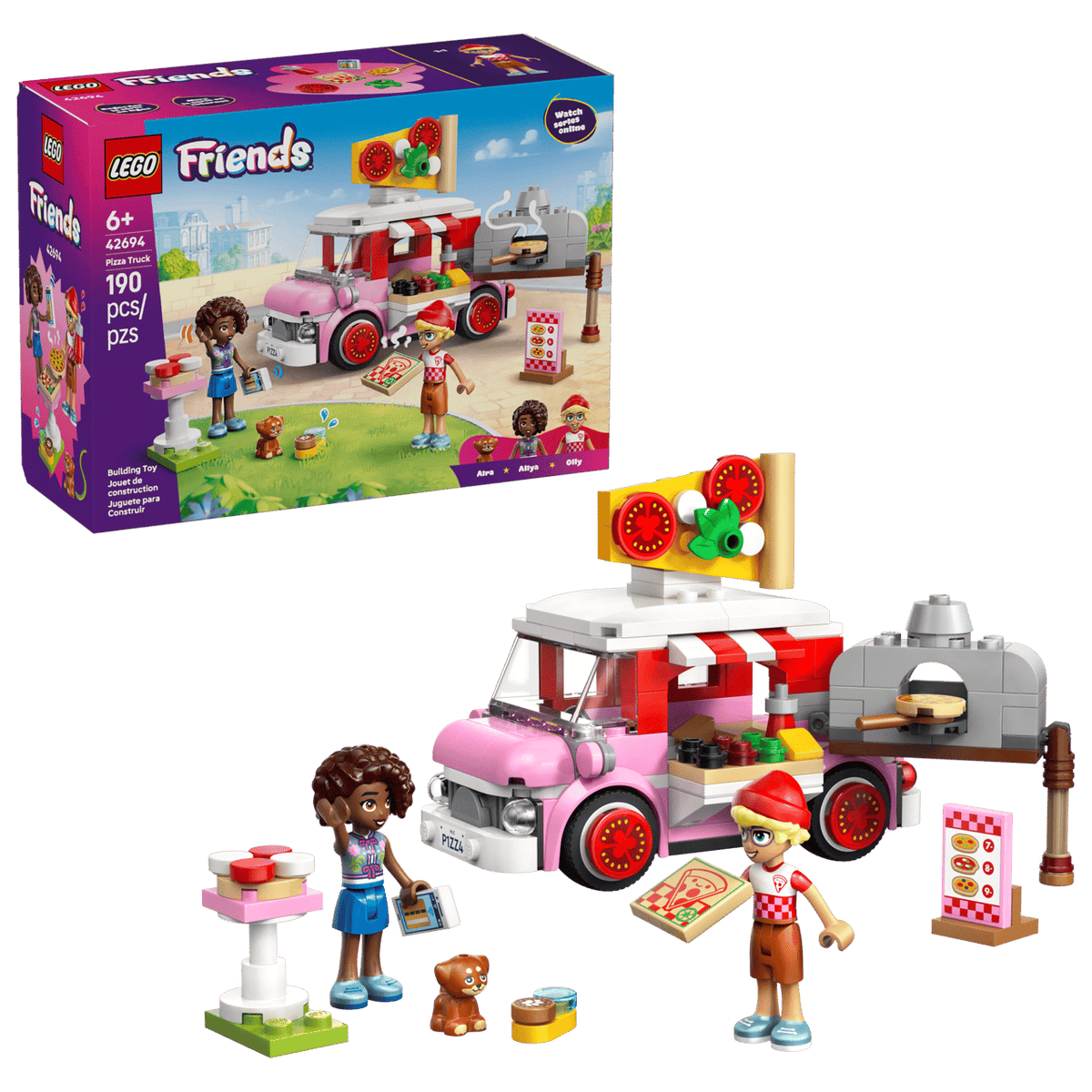 Pizza Truck- 190 Pcs