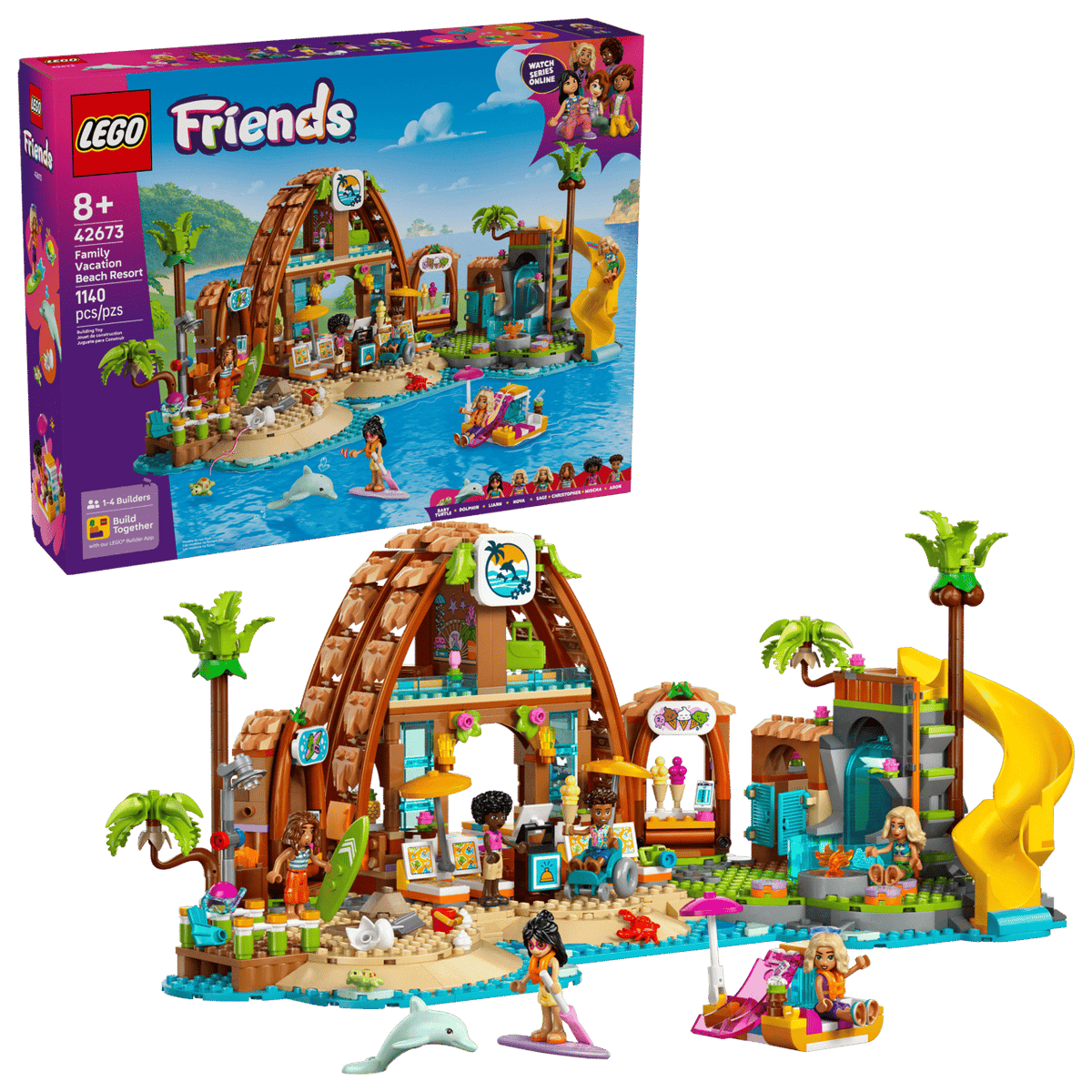 Family Vacation Beach Resort- 1140 Pcs