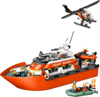 Coast Guard Rescue Boat & Helicopter- 742 Pcs