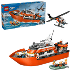 Coast Guard Rescue Boat & Helicopter- 742 Pcs