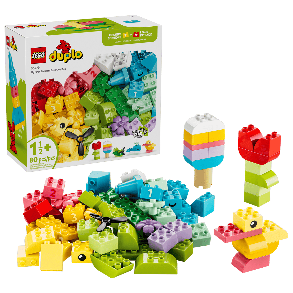Colorful Creative Box- 80 Pcs
