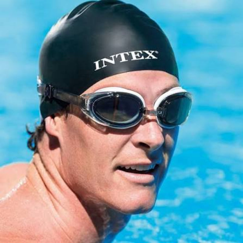 Silicone Swim Cap – Black