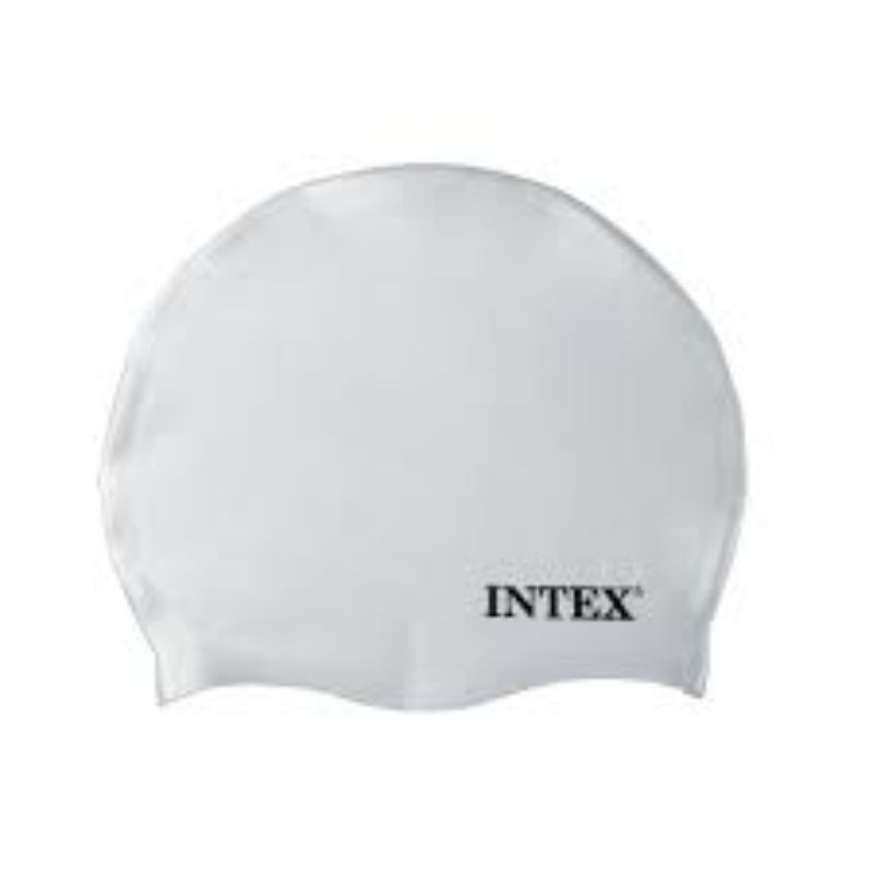 Silicone Swim Cap – White