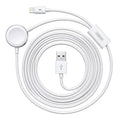 S-IW002S Apple Watch Magnetic Two-in-one Charging Cable 1. 5m White