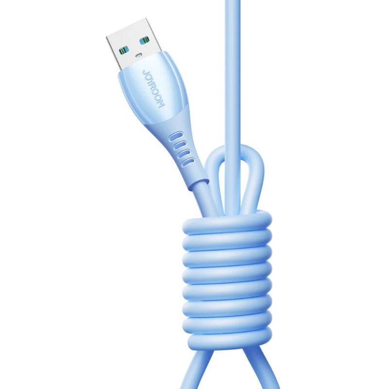 JOYROOM S-A59 Vibrant Series 60W Fast Charging Data Cable (Type-C to Type-C) 1. 2m - Blue