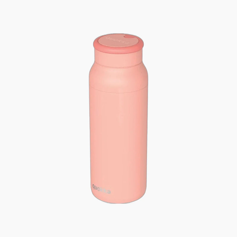 QUOKKA THERMAL SS BOTTLE WITH SILICONE HANDLE ECHO PINK 690 ML