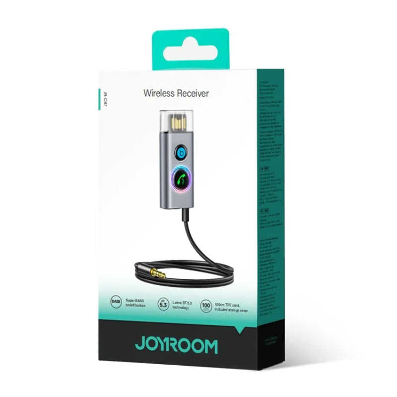 JOYROOM JR-CB6 Car-b Series ENC Wireless Receiver-dark Gray