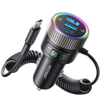JOYROOM JR-CCB02 60W Car Wireless FM Transmitter - Black