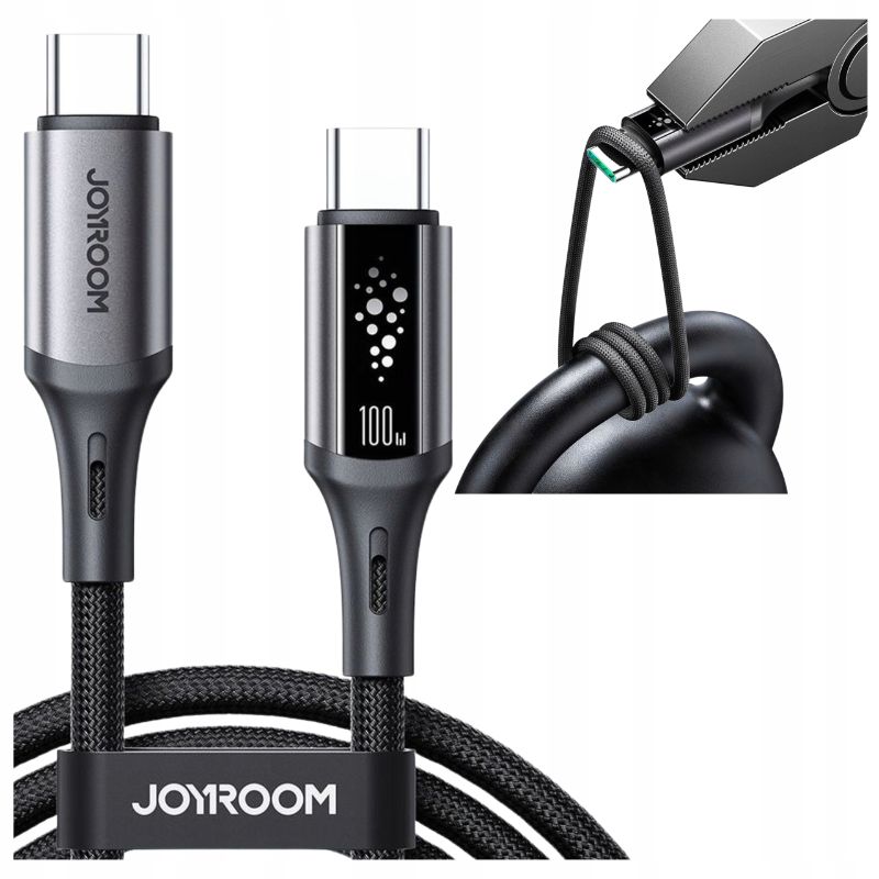 JOYROOM S-A60 Startalk Series 3A Fast Charging Data Cable (USB-A to Type-C) 1. 2m - Black