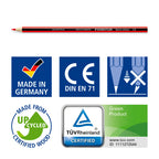 STEADTLER NORIS ERASABLE COLOURED PENCILS  24 COLOR 185 C24