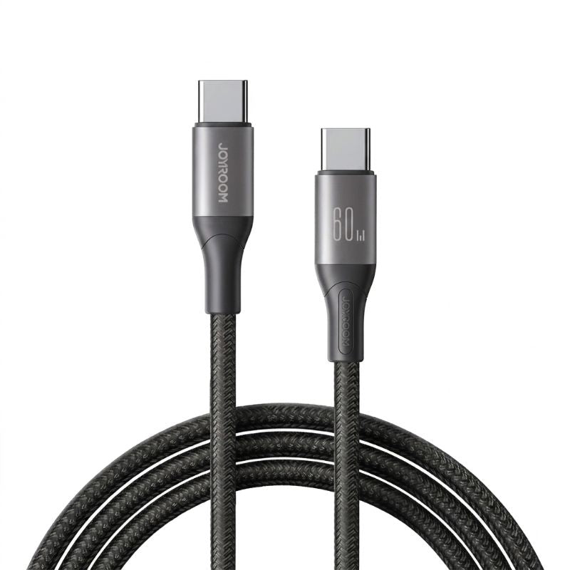 JOYROOM S-A60 Startalk Series 3A Fast Charging Data Cable (USB-A to Lightning) 1. 2m - Black