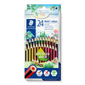 STEADTLER NORIS ERASABLE COLOURED PENCILS  24 COLOR 185 C24