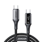 JOYROOM S-A60 Startalk Series 100W Fast Charging Data Cable (Type-C to Type-C) 1. 2m - Black