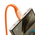JOYROOM S-A59 Vibrant Series 3A Fast Charging Data Cable (USB-A to Lightning) 1. 2m - Orange