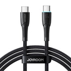 JOYROOM S-A60 Startalk Series 30W Fast Charging Data Cable (Type-C to Lightning) 1. 2m - Black