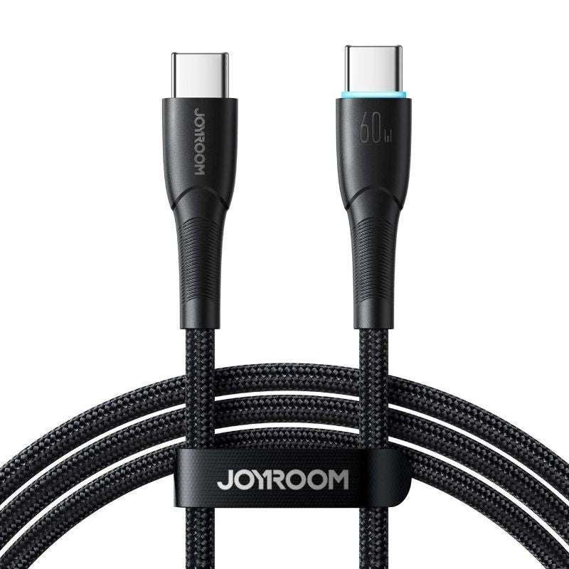 JOYROOM S-A60 Startalk Series 30W Fast Charging Data Cable (Type-C to Lightning) 1. 2m - Black