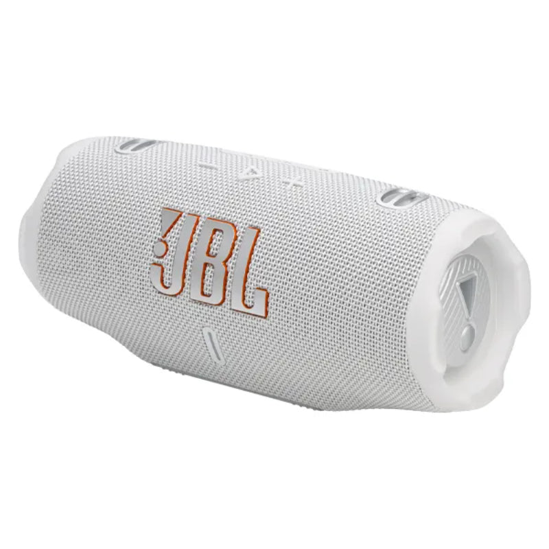 JBL CHARGE6, PORTABLE BLUETOOTH SPEAKER WITH POWERBANK, WHITE