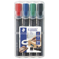 STEADTLER PERMANENET MARKER ET 4PCS 350 WP4