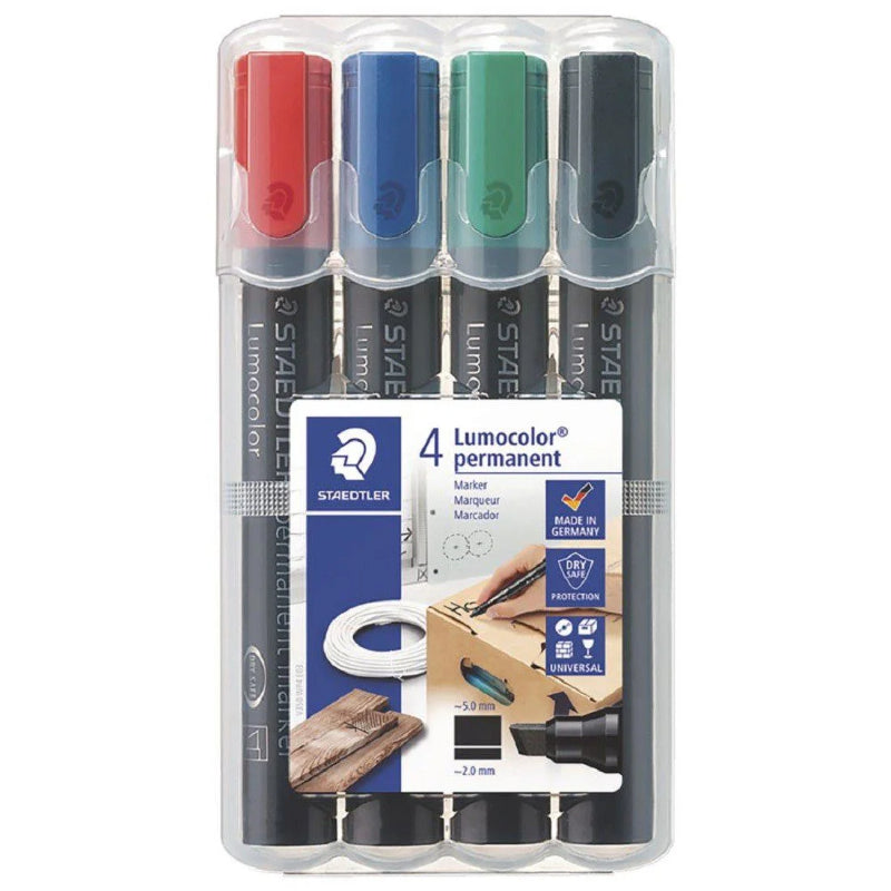STEADTLER PERMANENET MARKER ET 4PCS 350 WP4