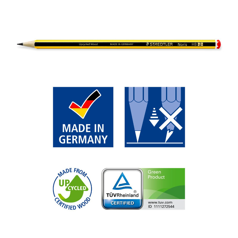 STEADTLER NORIS SET PENCIL  SET 120S1 BK4D
