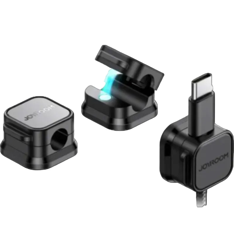 JOYROOM JR-ZS368 Magnetic Cable Organizer (3pcs)black