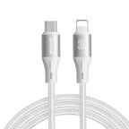 JOYROOM S-A62 Lively Series 3A Fast Charging Data Cable (USB-A to L) 1. 2m - White