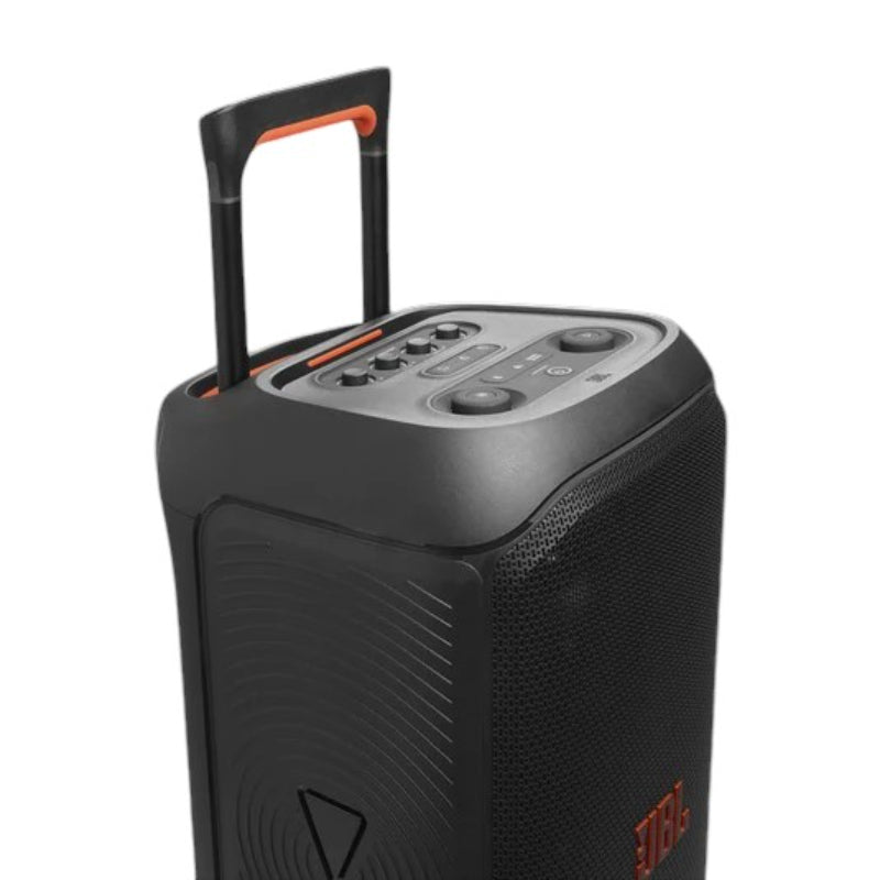 JBL PARTYBOX STAGE 320 PORTABLE PARTY SPEAKER & WHEELS, BLACK