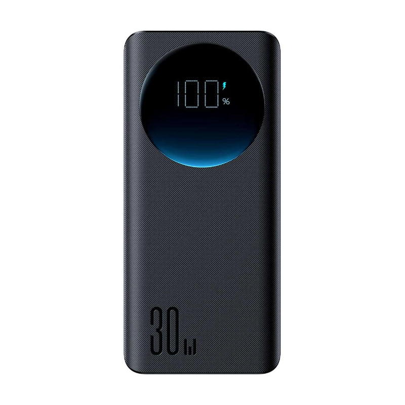 JOYROOM JR-PBF03 30W Power Bank 30000mAh - Black (with USB to Type-C Cable 0. 25m - Black)