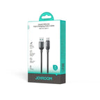 JOYROOM S-A62 Lively Series 3A Fast Charging Data Cable (USB-A to Type-C) 1. 2m - Black
